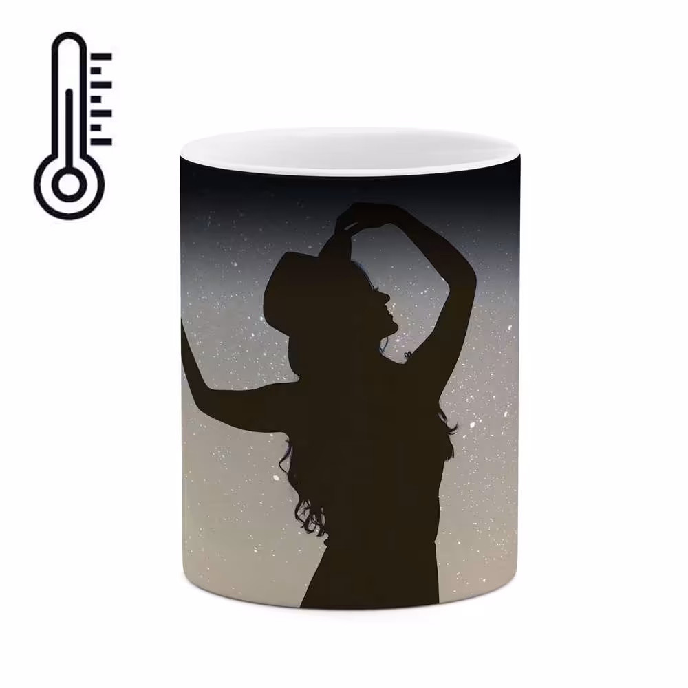 ماگ حرارتی طرح دختر مدل mgph01952