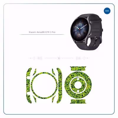 برچسب ماهوت طرح Leafs مناسب برای ساعت هوشمند شیائومی Amazfit GTR 3 Pro