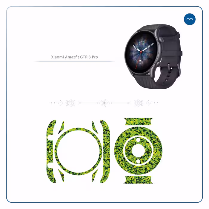 برچسب ماهوت طرح Leafs مناسب برای ساعت هوشمند شیائومی Amazfit GTR 3 Pro