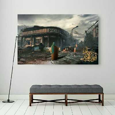  تابلو شاسی طرح امام زمان (عج) مدل TSH1109