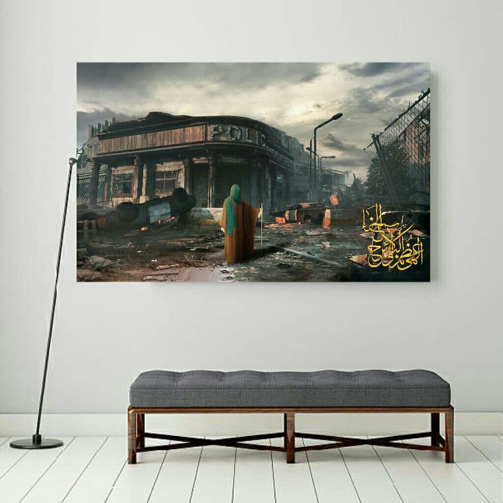  تابلو شاسی طرح امام زمان (عج) مدل TSH1109