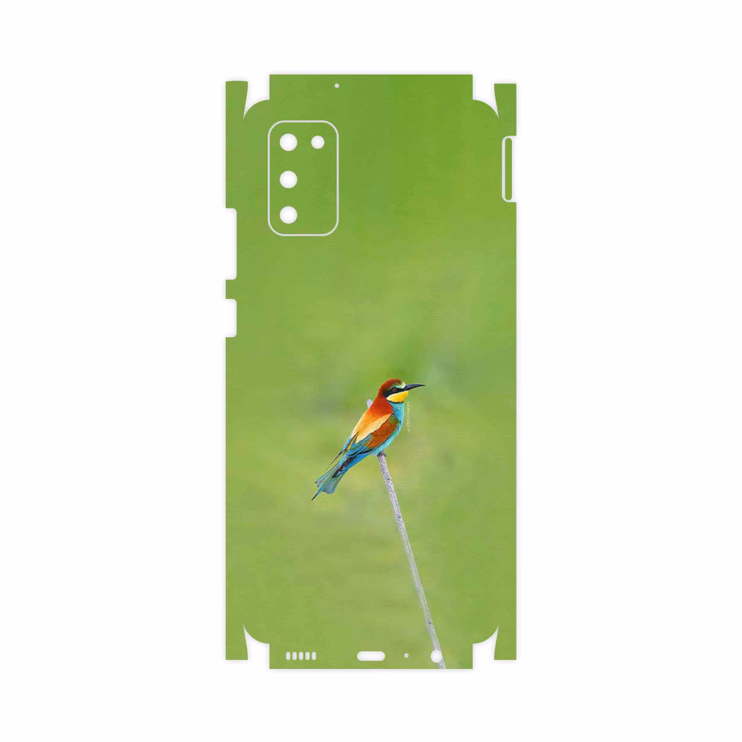 برچسب پوششی ماهوت مدل European bee-eater-FullSkin مناسب برای گوشی موبایل سامسونگ Galaxy A02S