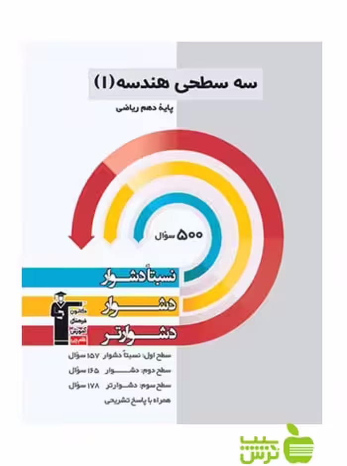 هندسه دهم سه سطحی قلم چی - سیب ترش - SibTorsh با تخفیف 27 درصد