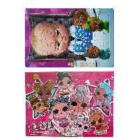 پازل کودک طرح بچه رییس و lol بسته دو عددی. هر پازل 30 تکه