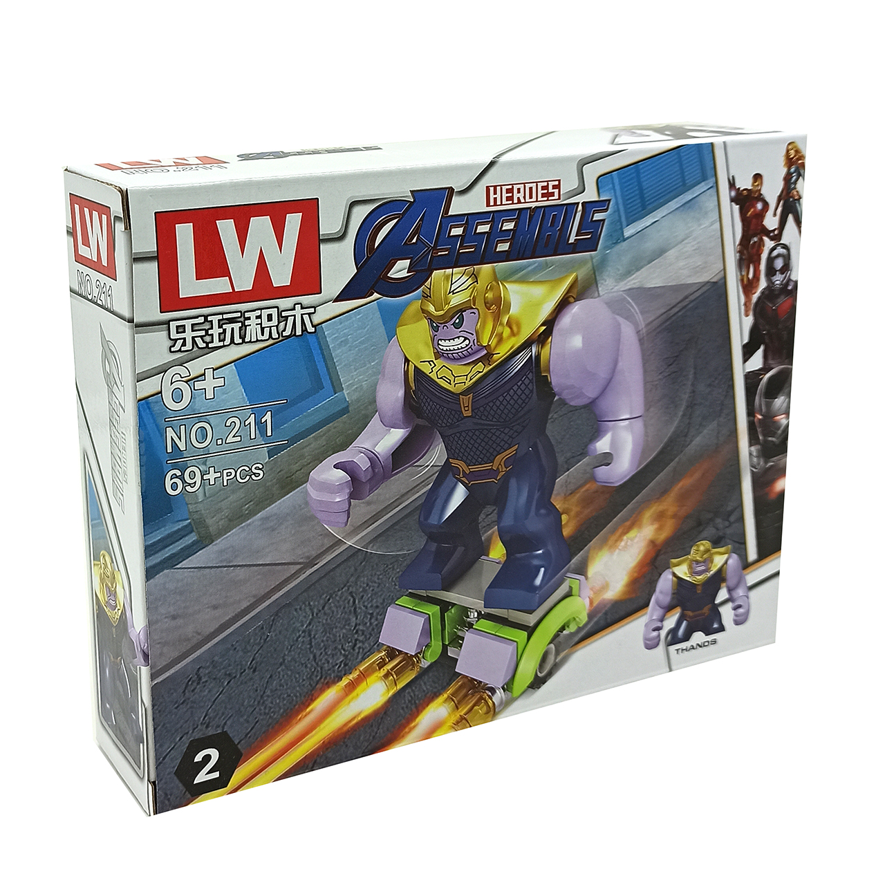 ساختنی ال دبلیو طرح تانوس کد 211