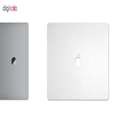 برچسب پوششی ماهوت مدل White Carbon مناسب برای لپ تاپ اپل Macbook Pro 2016 15inch Retina