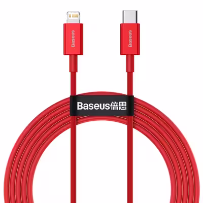 کابل تبدیل usb c به لایتنینگ باسیوس مدل CATLYS C09 طول 2 متر