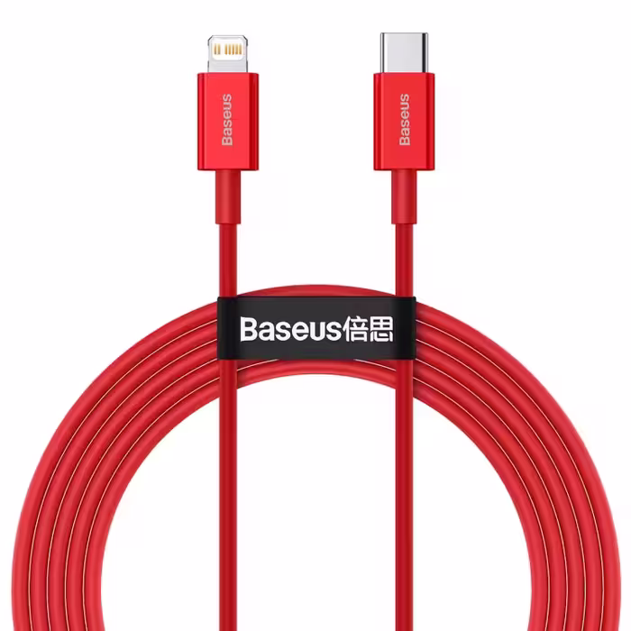 کابل تبدیل usb c به لایتنینگ باسیوس مدل CATLYS C09 طول 2 متر
