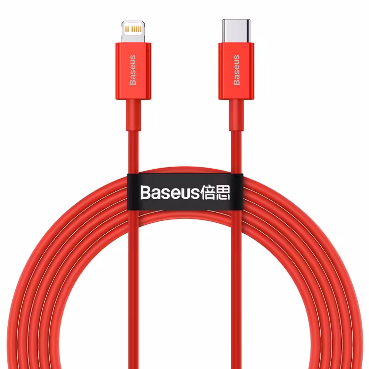 کابل تبدیل usb c به لایتنینگ باسیوس مدل CATLYS C09 طول 2 متر