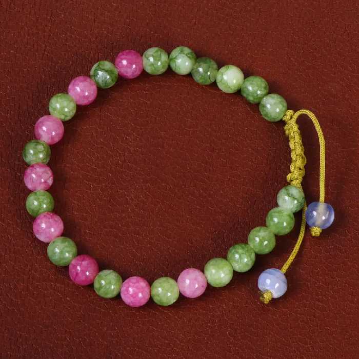 دستبند عقیق زنانه کد 26969 - جواهری مشاهیر