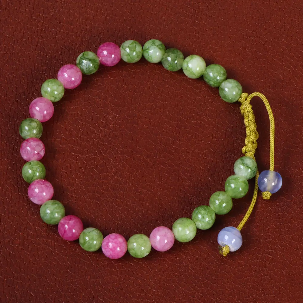 دستبند عقیق زنانه کد 26969 - جواهری مشاهیر