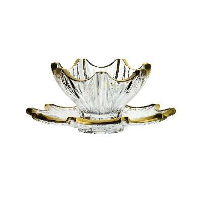 ست پیاله و پیش دستی 12 پارچه مدل لیزاموری