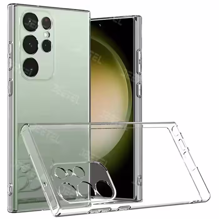 قاب گوشی Samsung Galaxy S24 Ultra مدل ژله ای طلقی