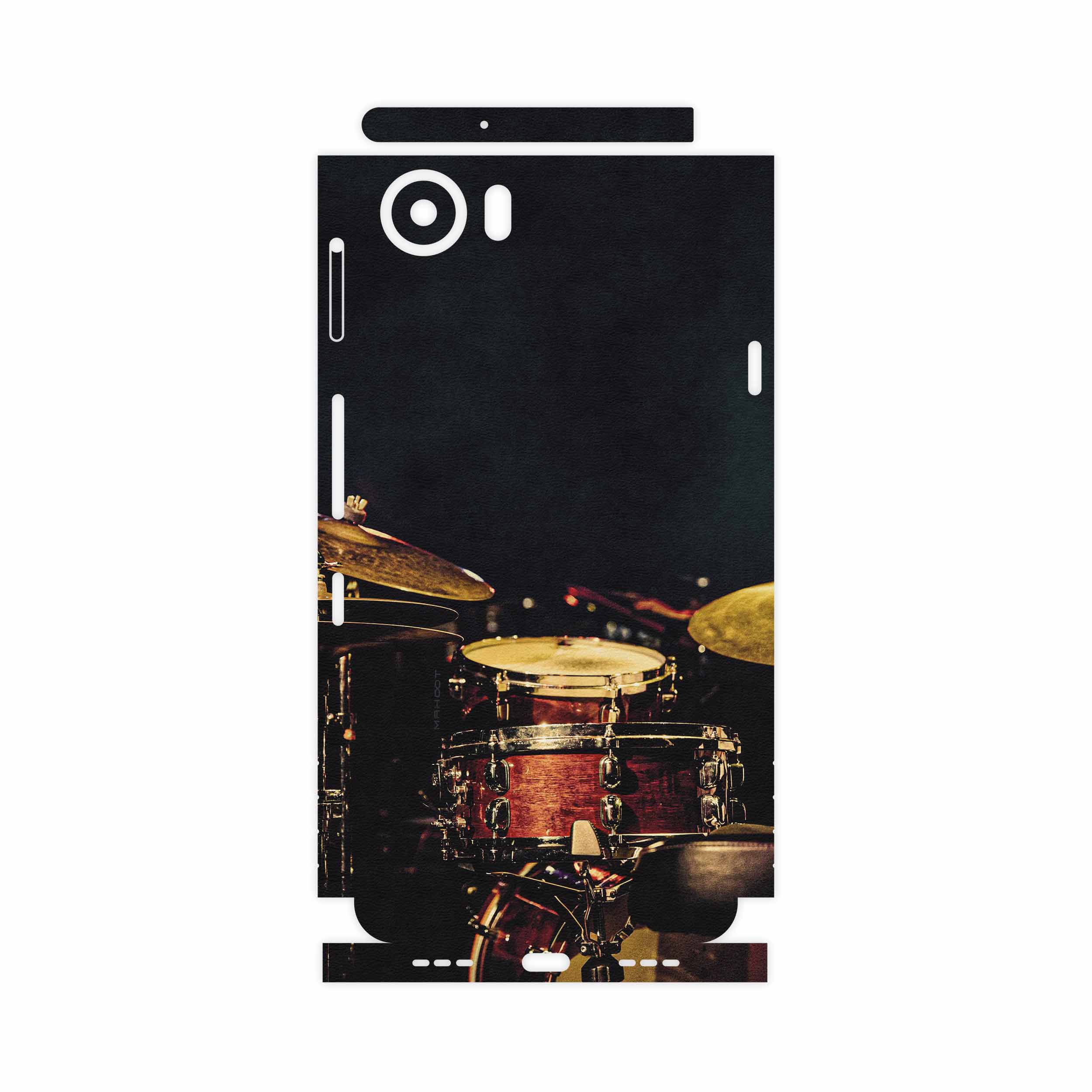 برچسب پوششی ماهوت مدل Drum Kit-FullSkin مناسب برای گوشی موبایل بلک بری KEYONE