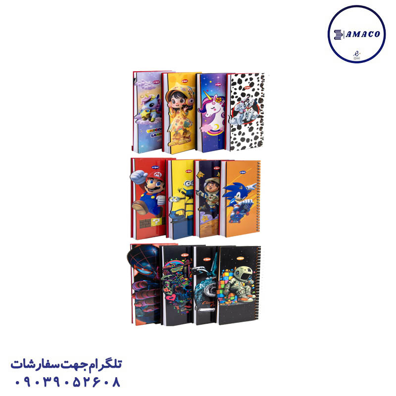 یادداشت پالتویی چوبی  1824 کلیپس