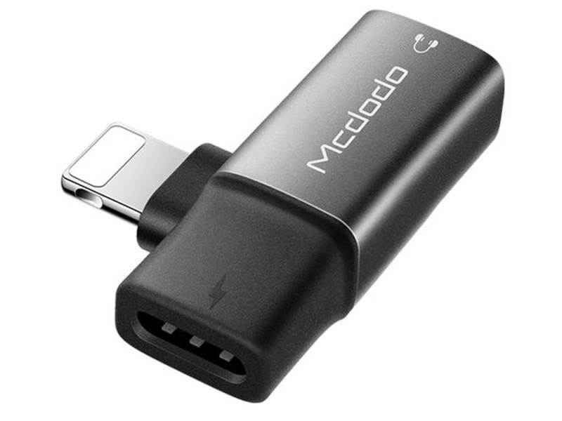 مبدل لایتنینگ به لایتنینگ مک دودو Mcdodo Dual Lightning Audio Adapter CA-618