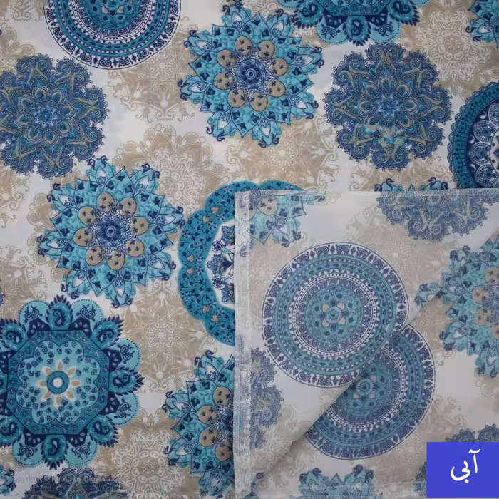 ملحفه تشک مهمان آرین مدل خورشید یکنفره سایز 195x100 سانتی متر