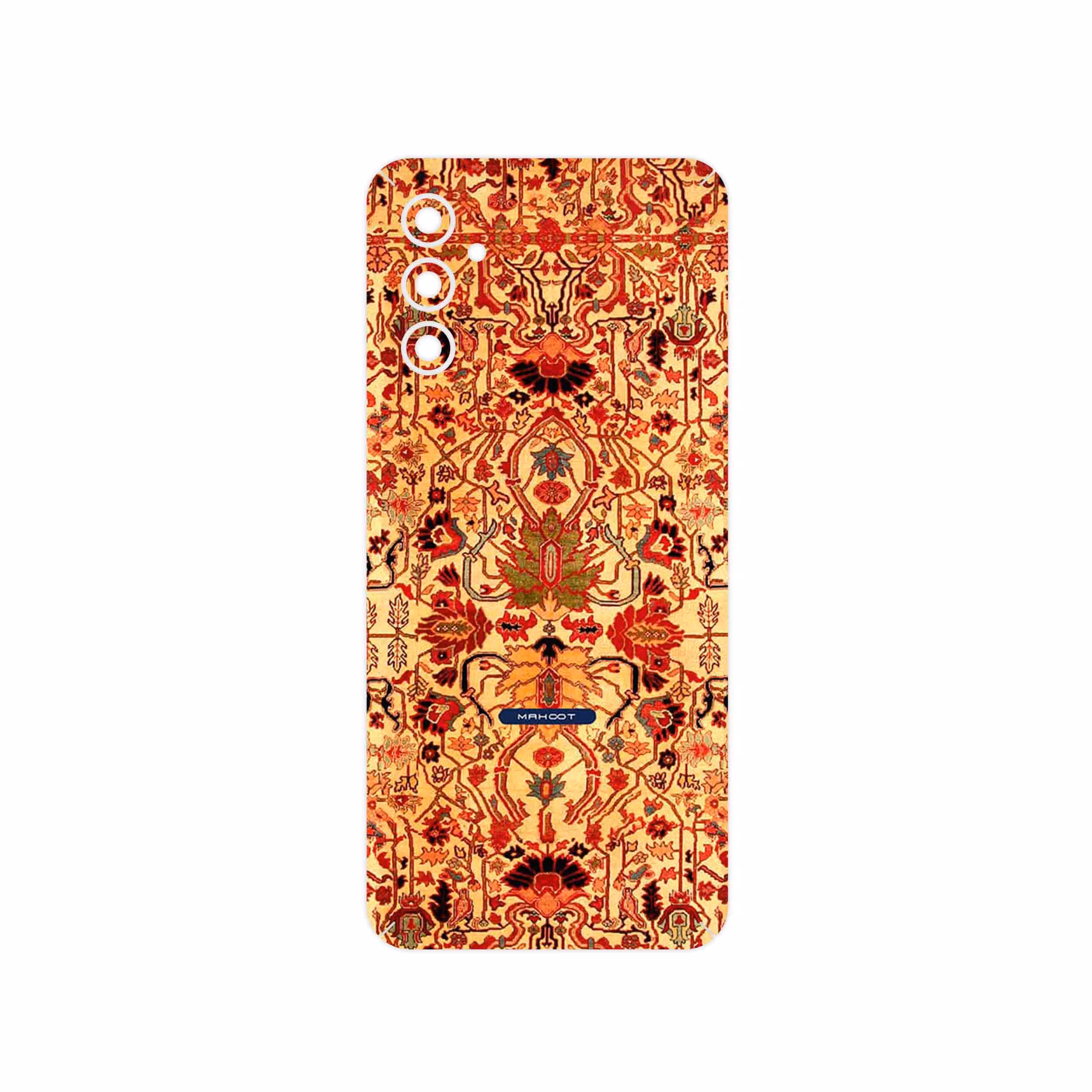 برچسب پوششی ماهوت مدل Persian_Carpet_Yellow مناسب برای گوشی موبایل سامسونگ Galaxy M13 (India)