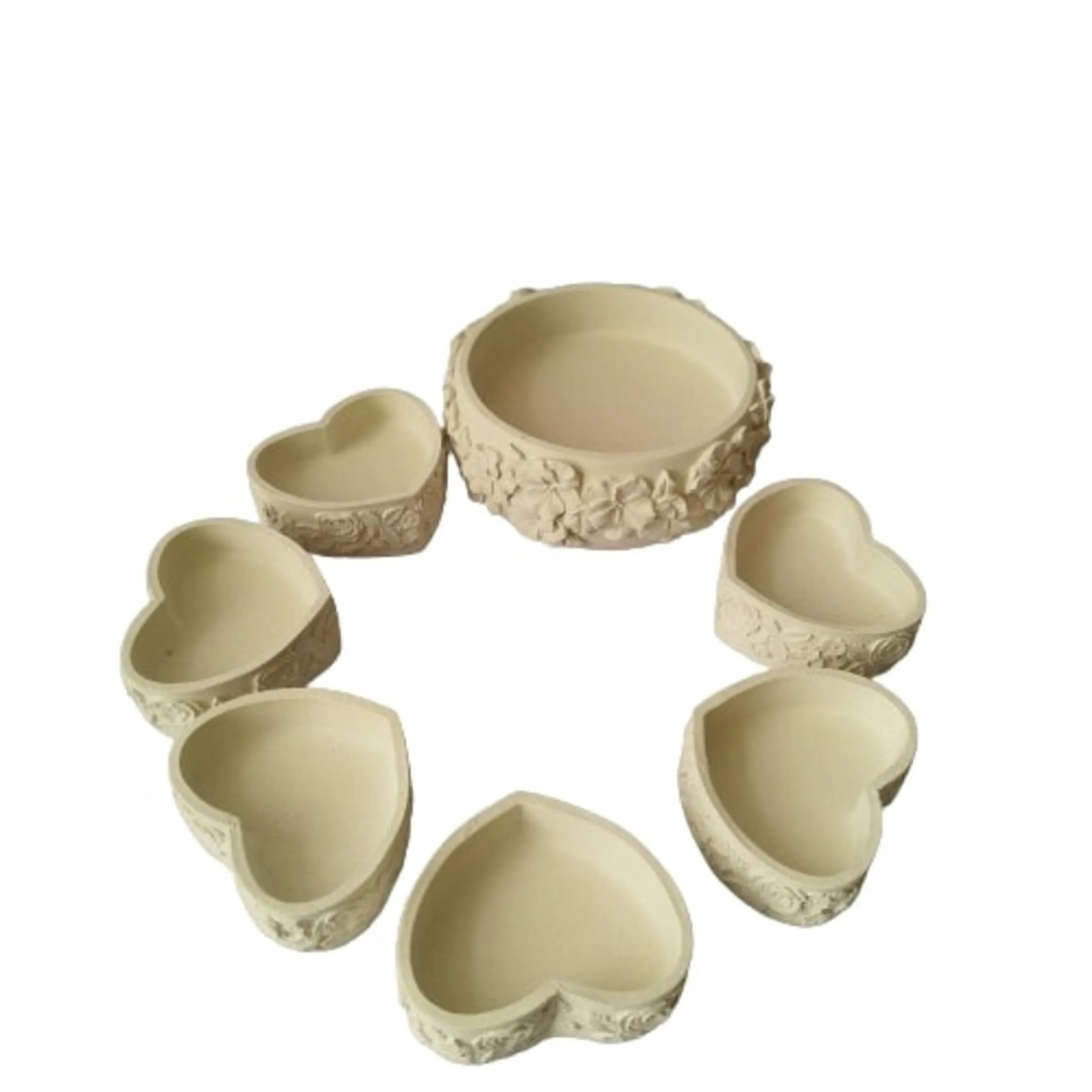 مجموعه ظروف هفت سین 7 پارچه مدل لیانا