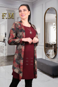 تونیک طرح دار