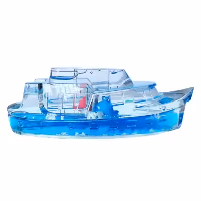 جامدادی رومیزی طرح آکواریوم کشتی