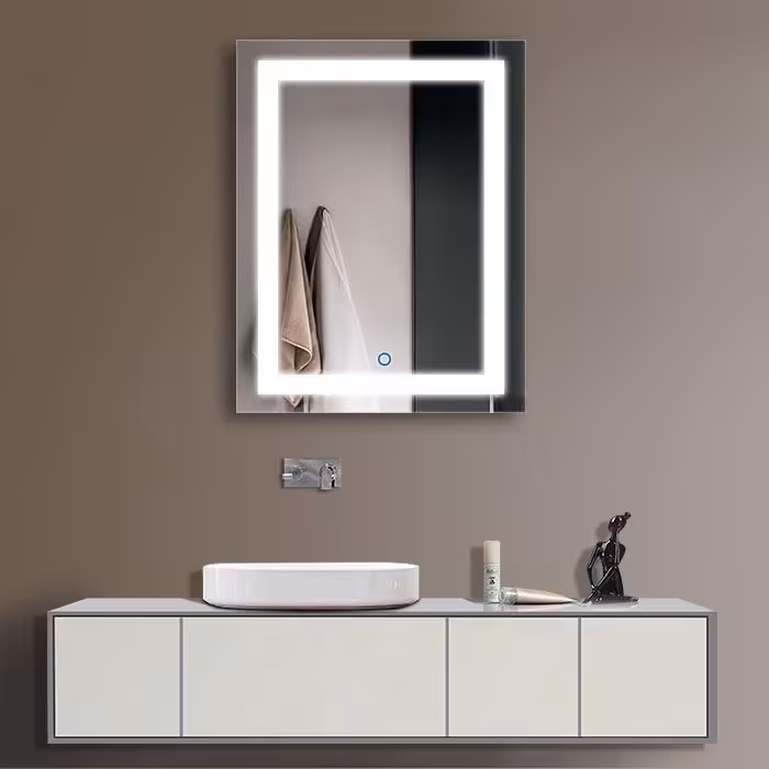 آینه سرویس بهداشتی تارا دکور مدل لمسی کد tc140