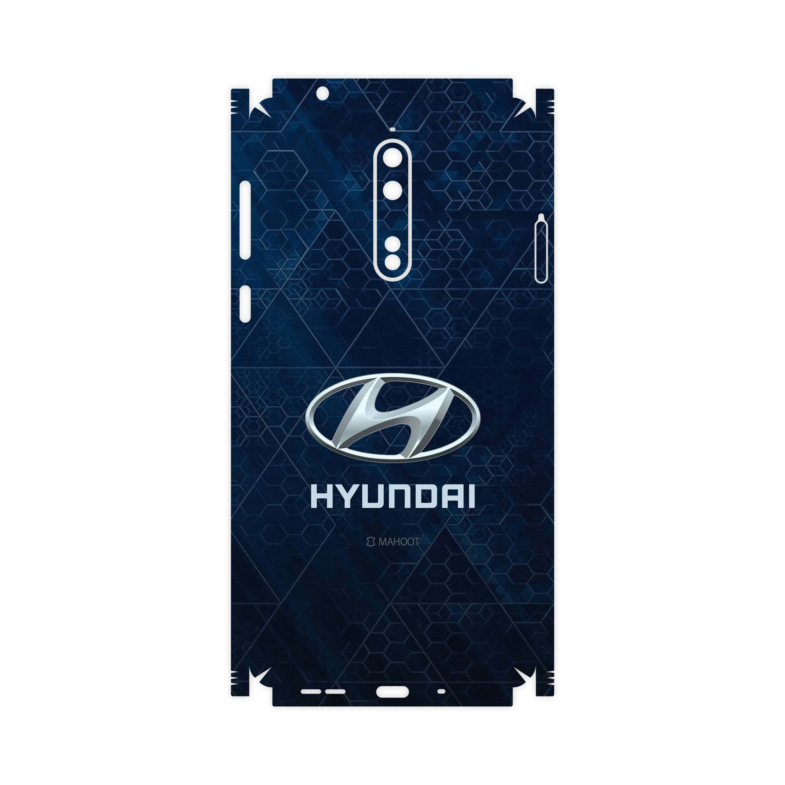 برچسب پوششی ماهوت مدل Hyundai-FullSkin مناسب برای گوشی موبایل نوکیا 8