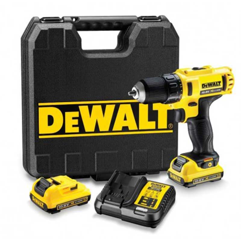 دریل شارژی 12 ولت لیتیومی دیوالت مدل DCD710D2  Dewalt Cordless Drill Model DCD710D2