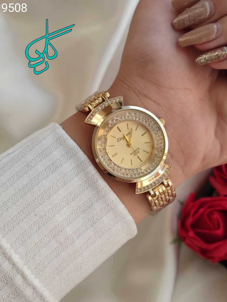 خرید ساعت دخترانه طلایی خاص کد 1915074 - ردگل