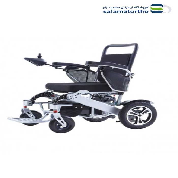 ویلچر برقی تاشو آلومینیوم ریموت دار