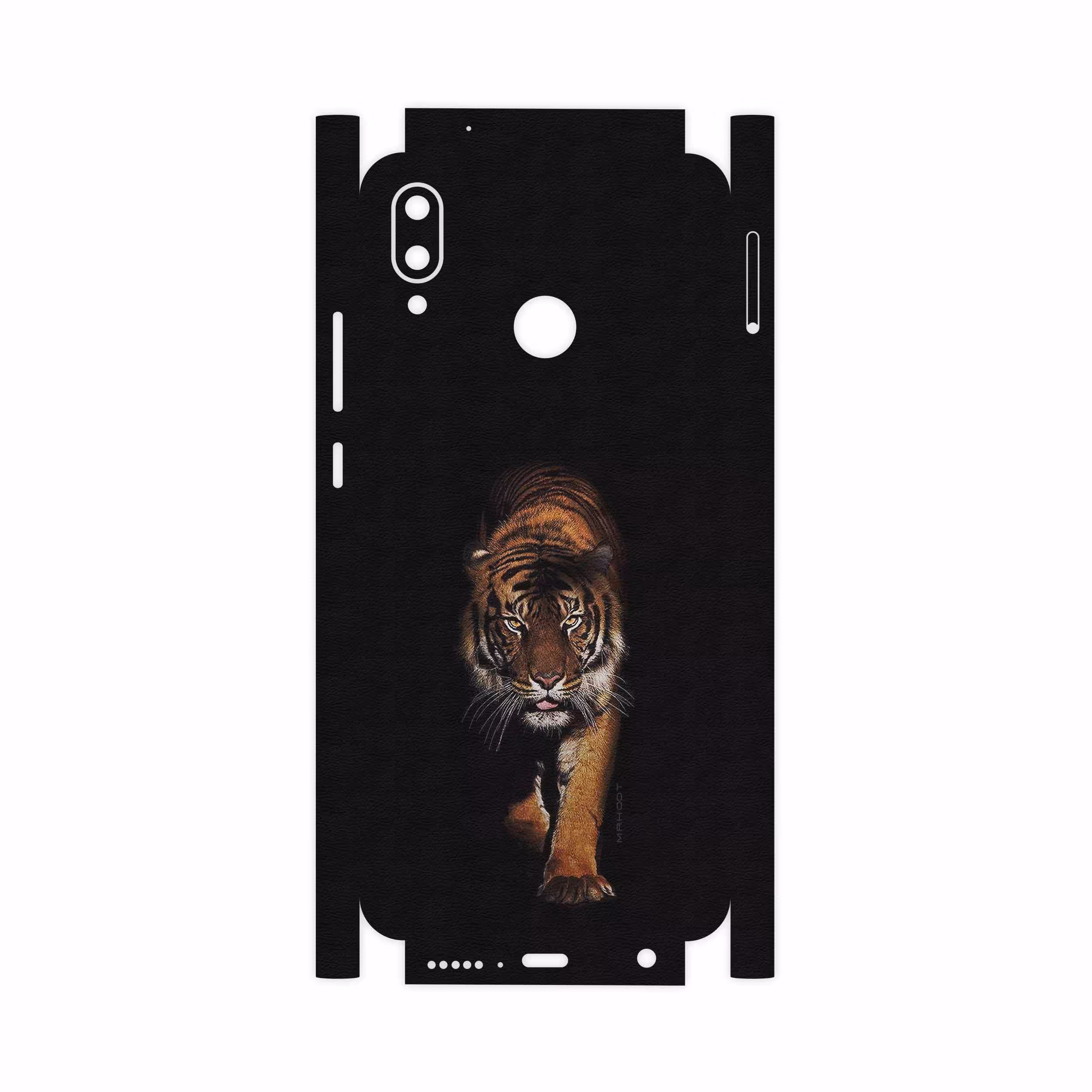 برچسب پوششی ماهوت مدل Wild Tiger-FullSkin مناسب برای گوشی موبایل هوآوی Nova 3e