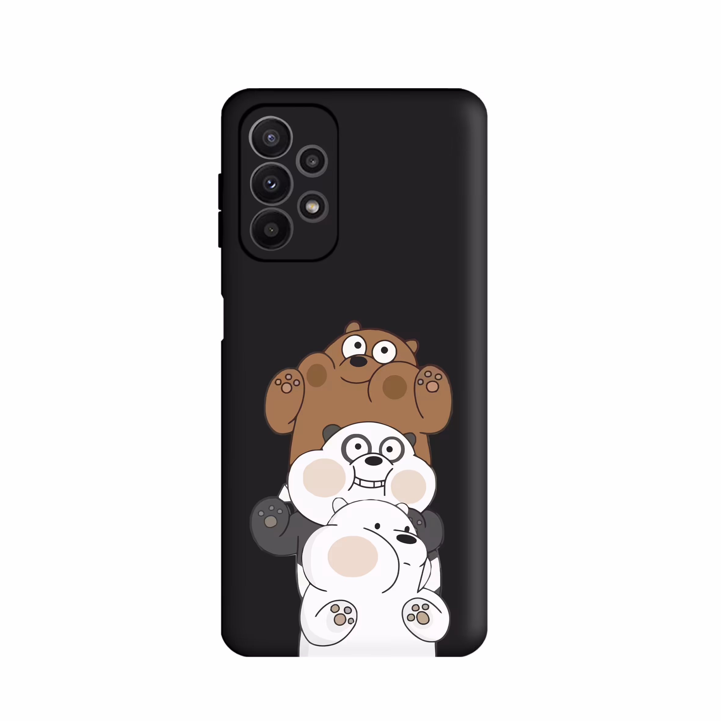 کاور طرح خرس های کله فندقی کد s791 مناسب برای گوشی موبایل سامسونگ Galaxy A23     