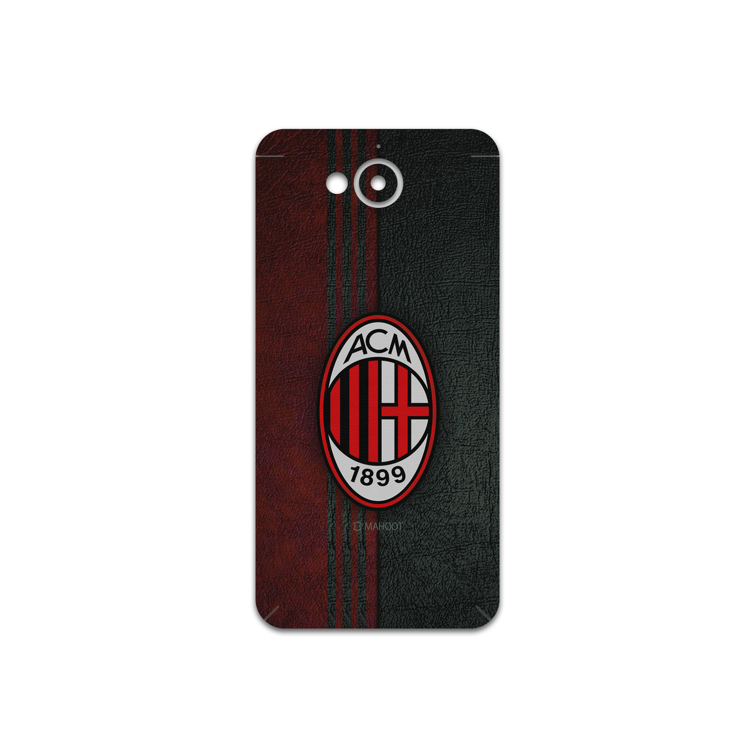 برچسب پوششی ماهوت مدل AC-Milan-FC مناسب برای گوشی موبایل مایکروسافت Lumia 650