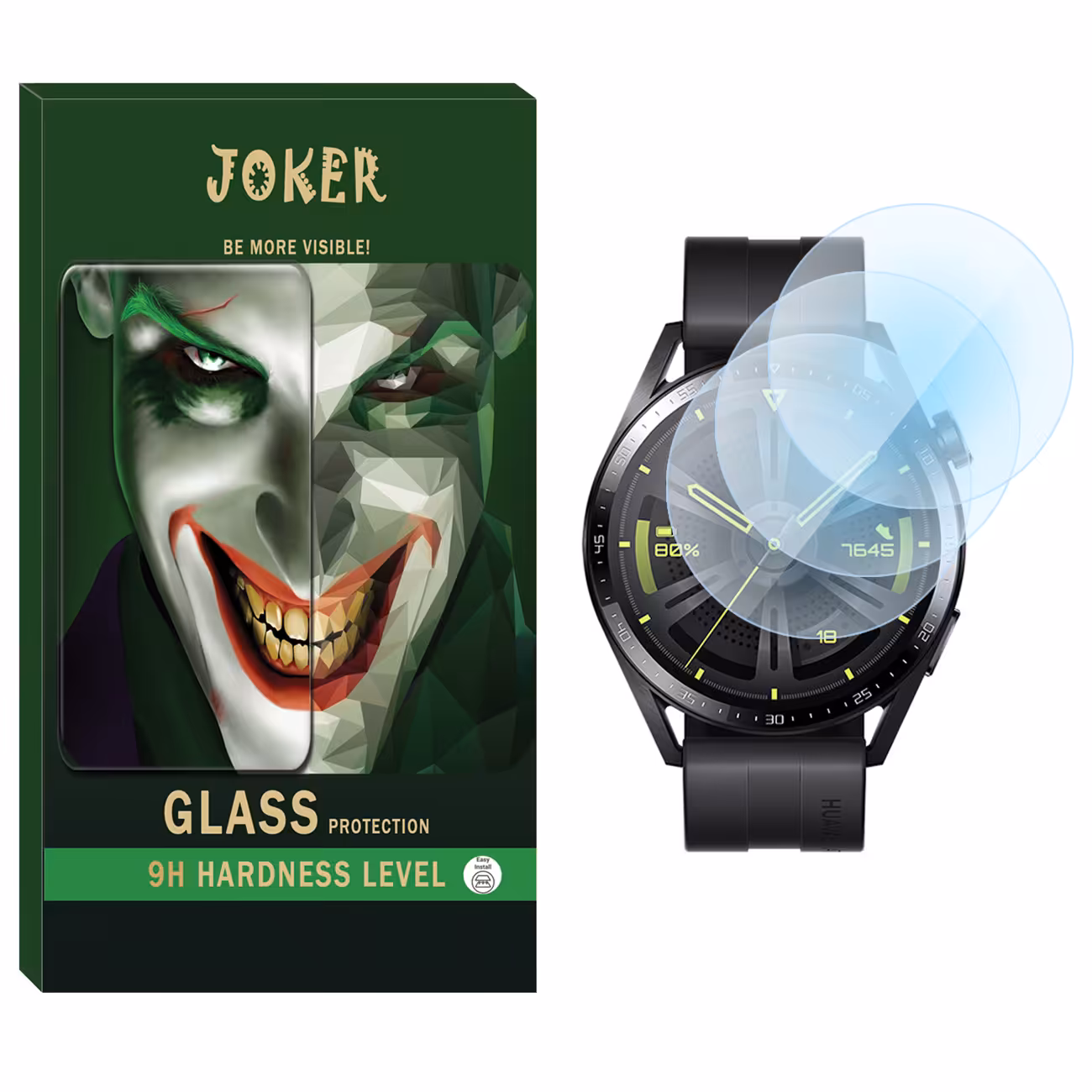 محافظ صفحه نمایش نانو جوکر مدل NJK مناسب برای ساعت هوشمند هوآوی Watch GT 3 46mm بسته سه عددی