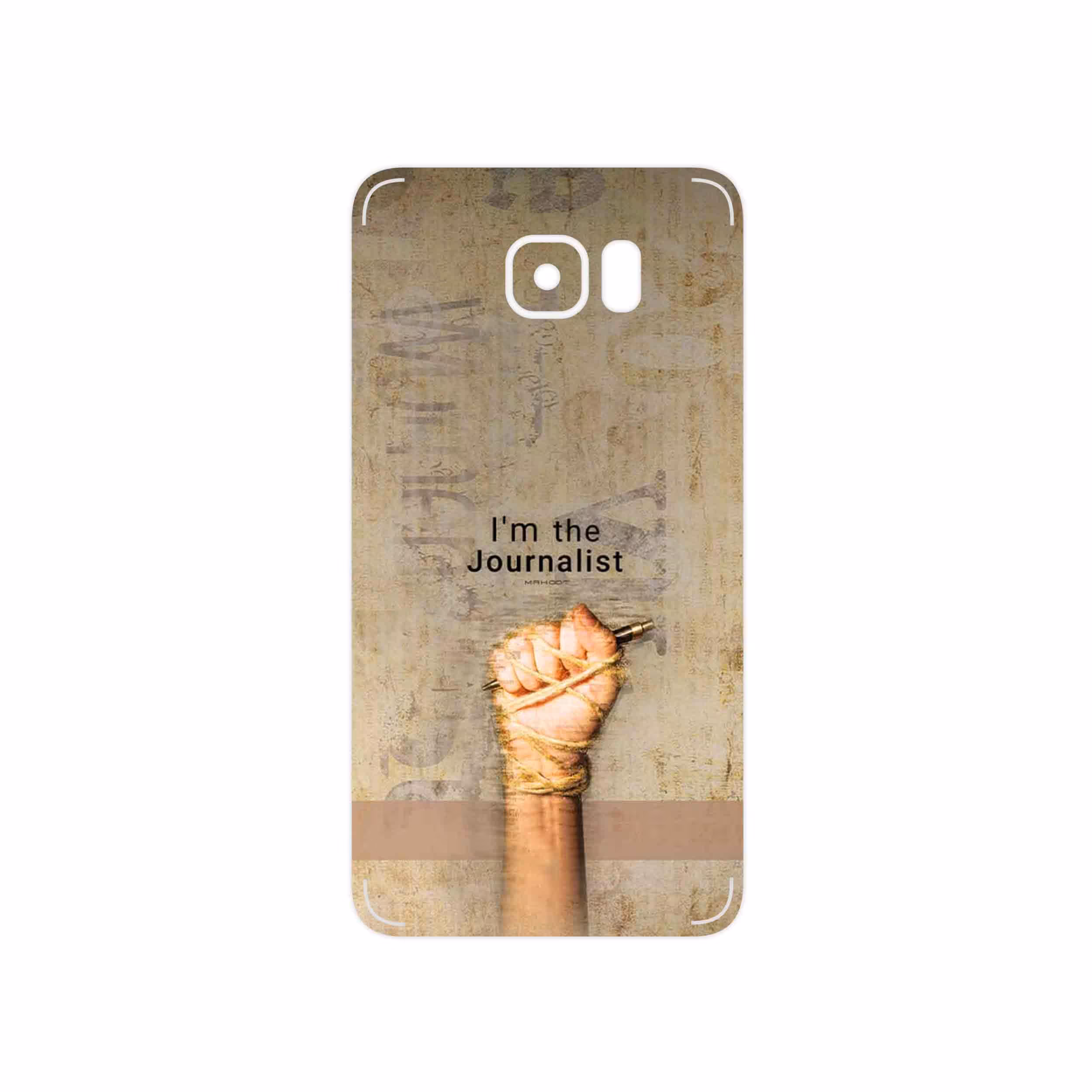 برچسب پوششی ماهوت مدل Journalist مناسب برای گوشی موبایل سامسونگ Galaxy Note 5