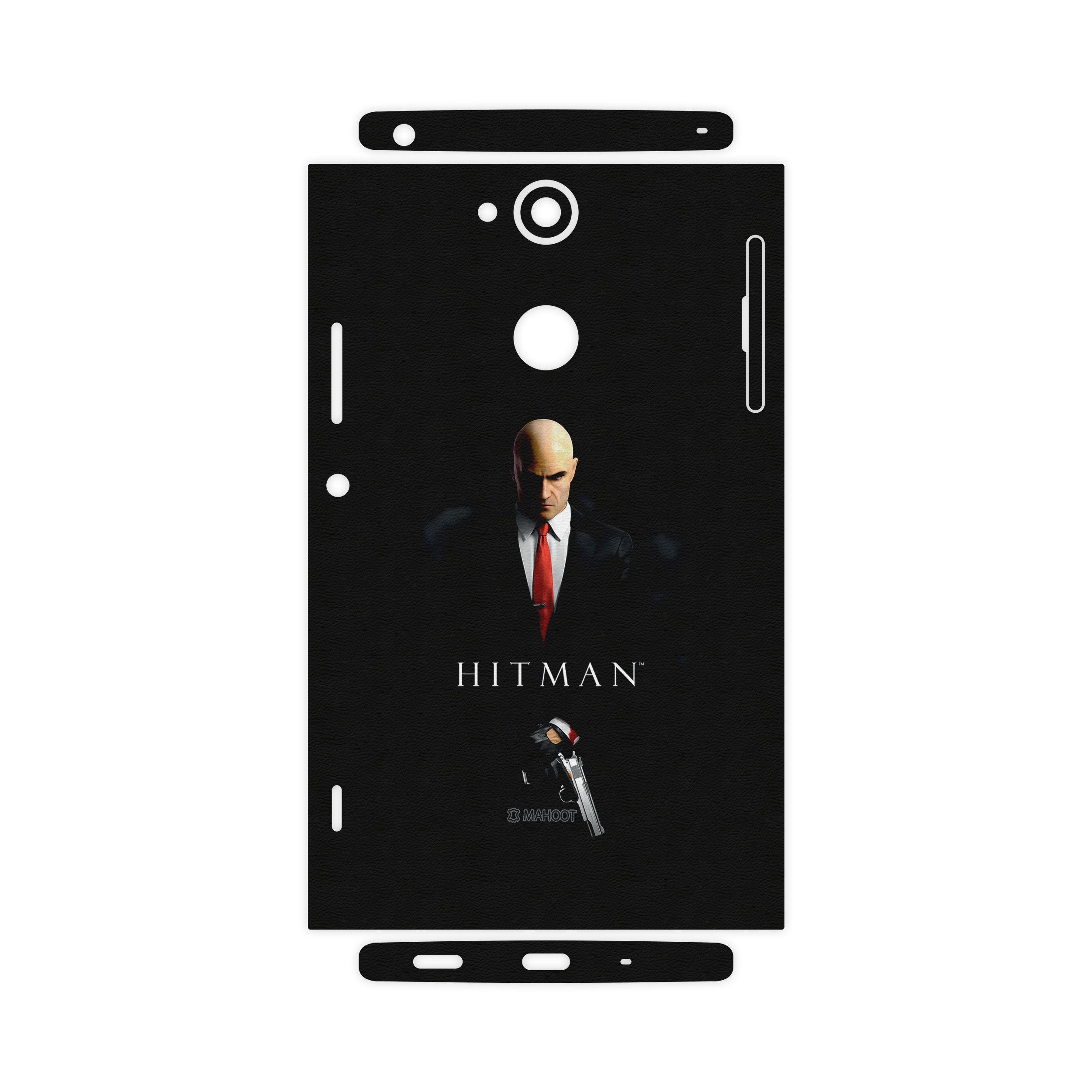 برچسب پوششی ماهوت مدل HITMAN-Game-FullSkin مناسب برای گوشی موبایل سونی Xperia XA2