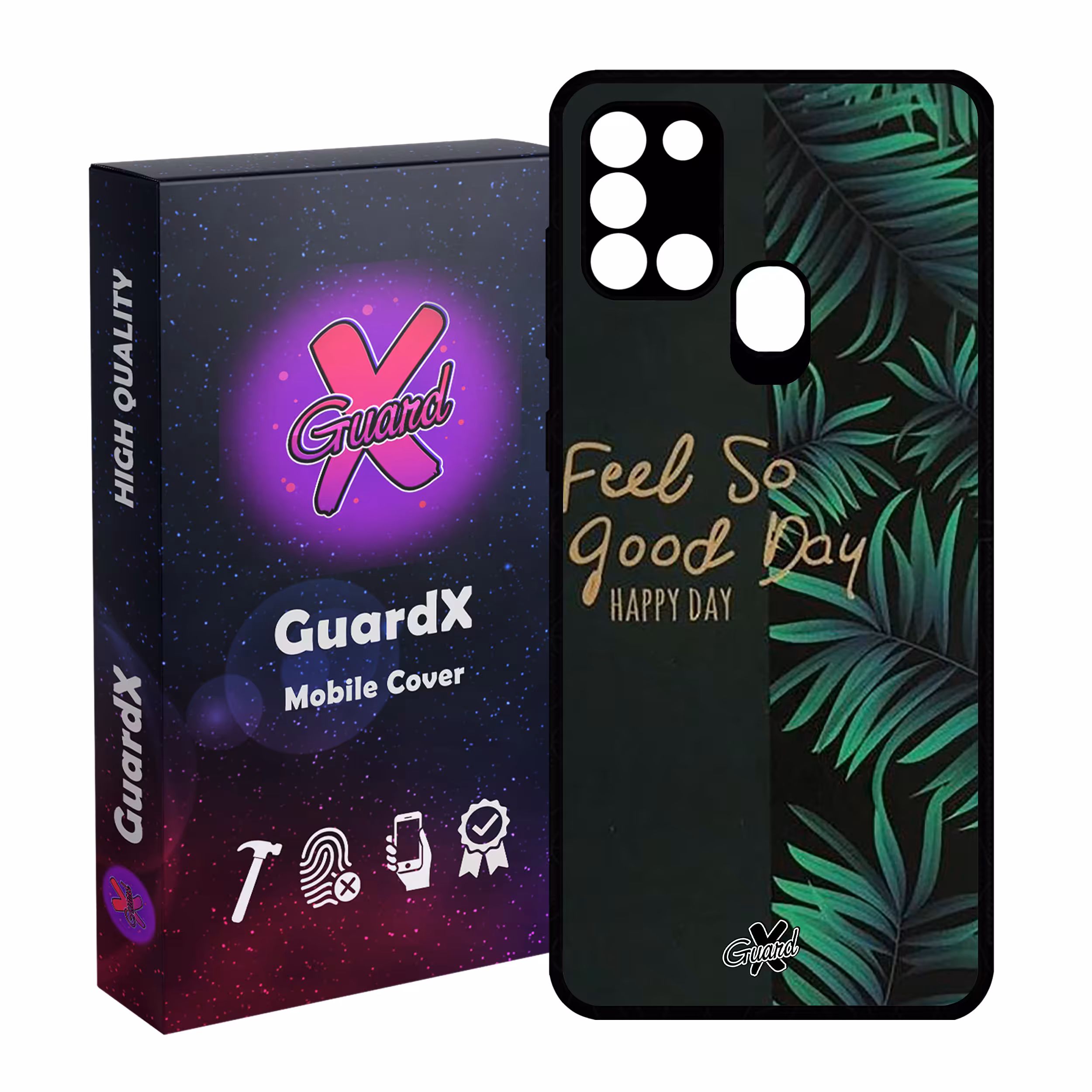 کاور گارد ایکس طرح حس خوب مدل Glass10393 مناسب برای گوشی موبایل سامسونگ Galaxy A21s