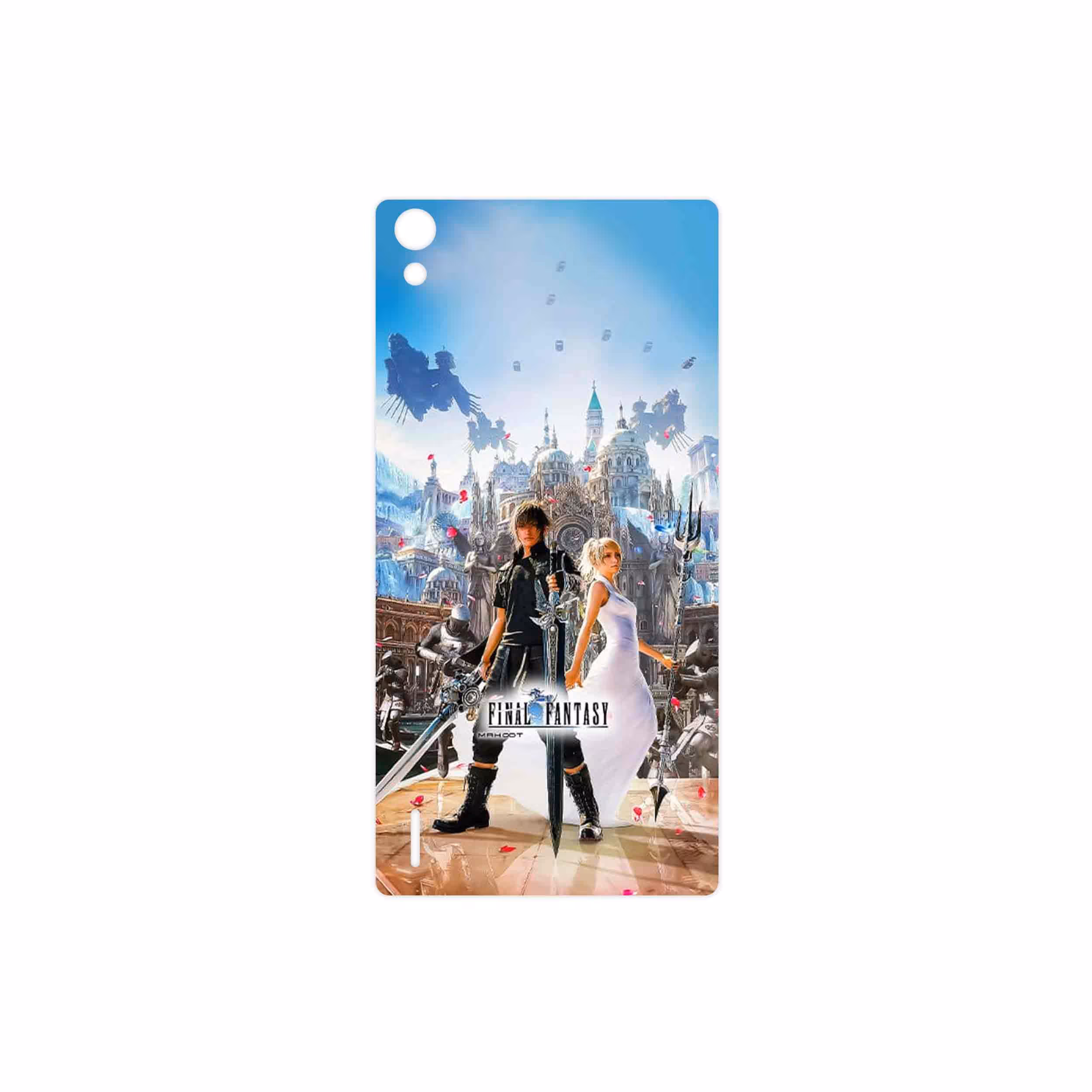 برچسب پوششی ماهوت مدل Final Fantesy Game Series مناسب برای گوشی موبایل هوآوی Ascend P7