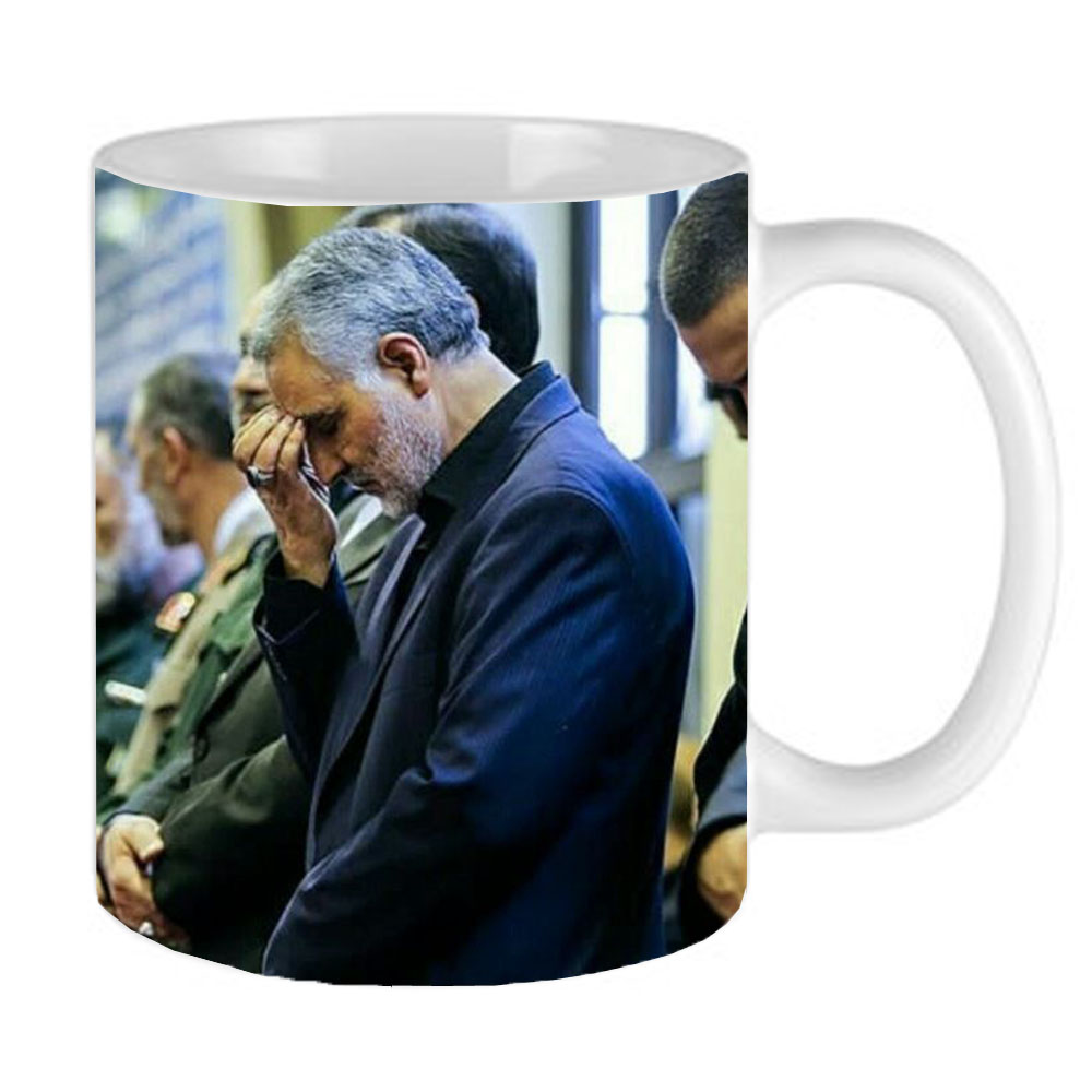 ماگ طرح حاج قاسم سلیمانی مدل 03