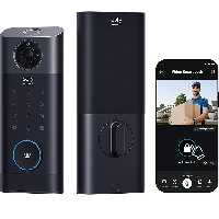 قفل هوشمند درب انکر Eufy e8530 smart lock plus  camera