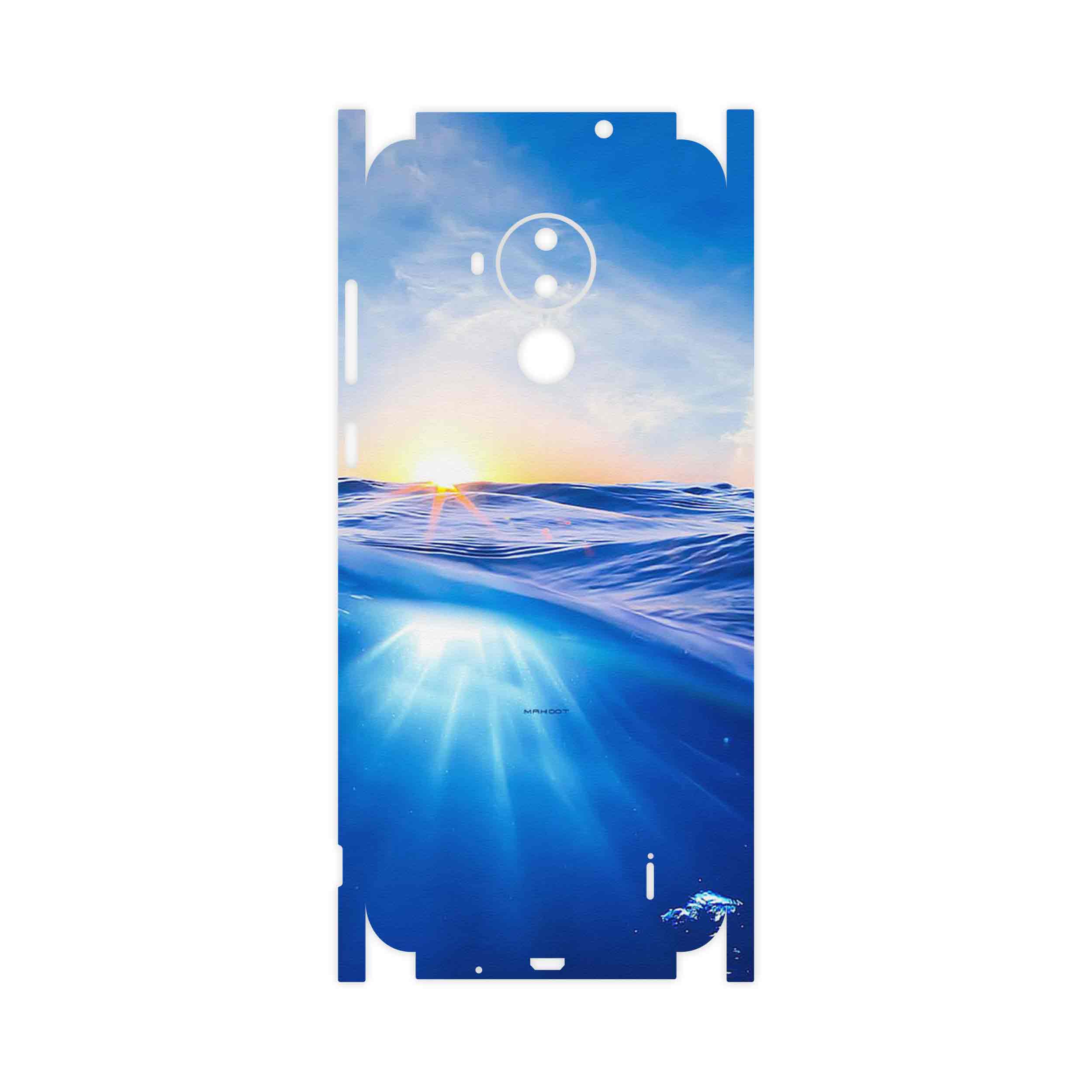 برچسب پوششی ماهوت مدل Ocean-FullSkin مناسب برای گوشی موبایل نوکیا C30