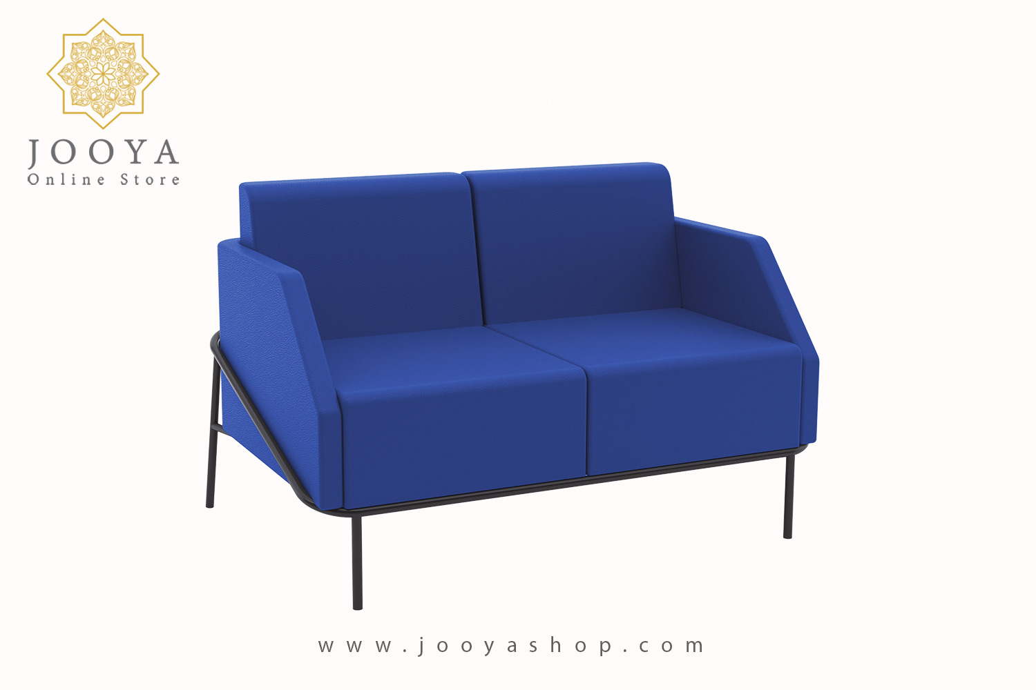 مبل دو نفره نظری مدل ویونا با روکش پارچه Double Seat