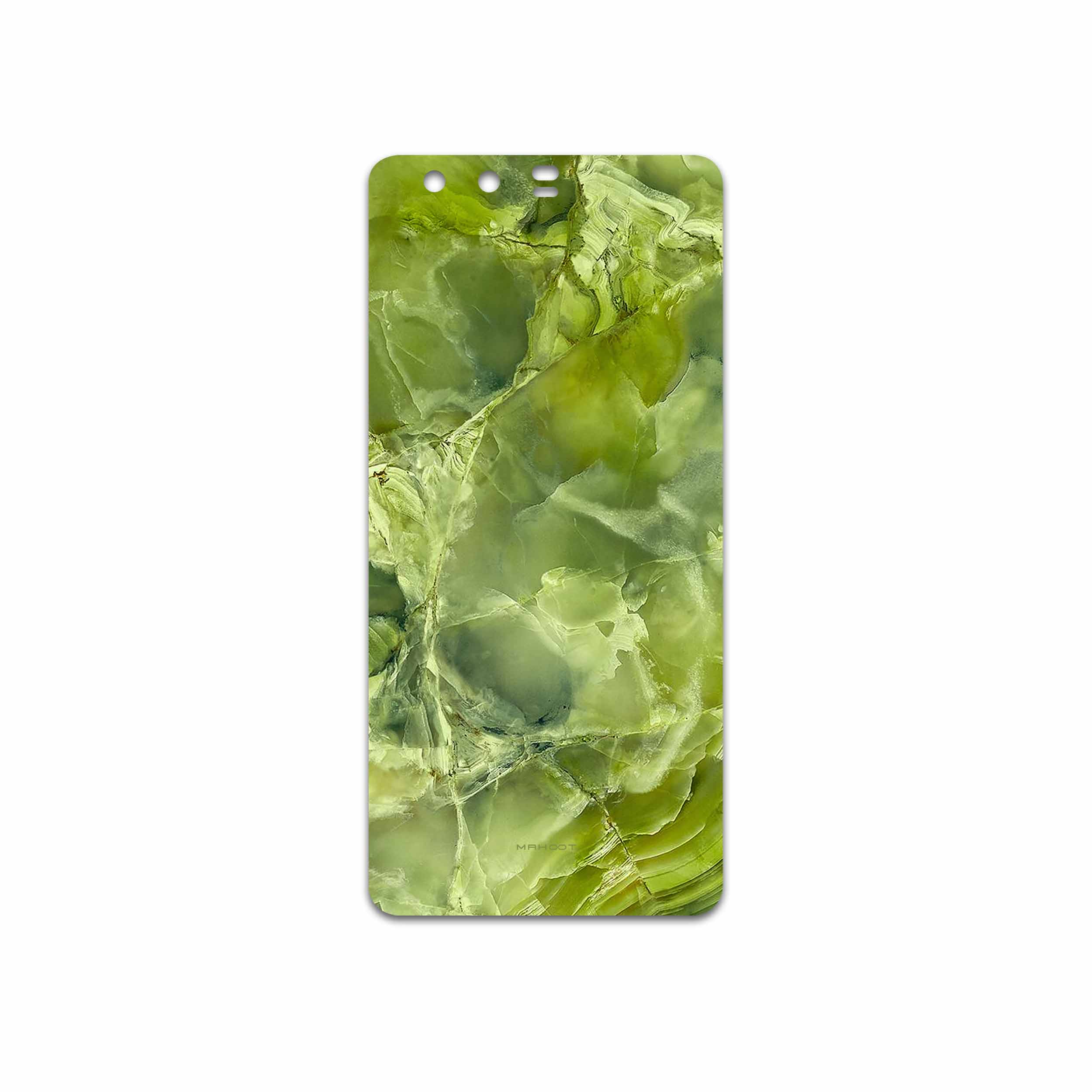 برچسب پوششی ماهوت مدل Green Crystal Marble مناسب برای گوشی موبایل هوآوی P10 Plus