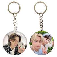 جاکلیدی خندالو مدل آی ان و فلیکس و هیونجین گروه استری کیدز Stary Kids کد 1689916900 مجموعه 2 عددی