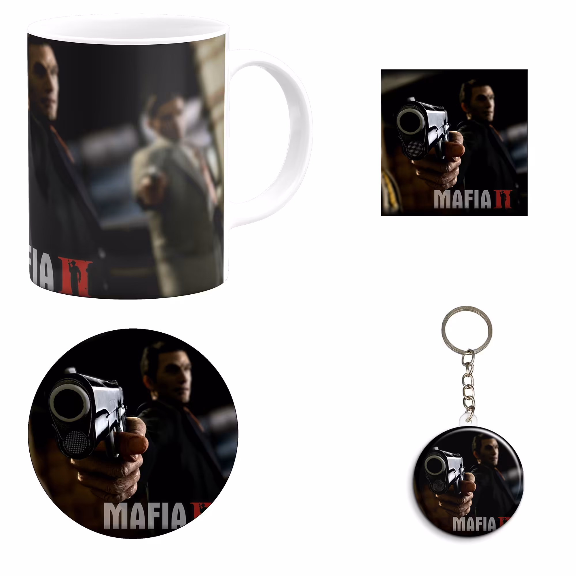 ست هدیه ماگ مدل بازی مافیا طرح Mafia کد M2