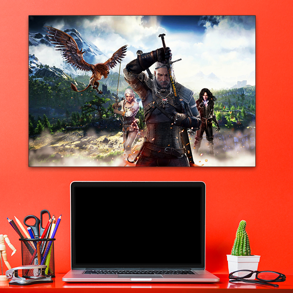 تابلو شاسی طرح بازی ویچر کد The witcher 480