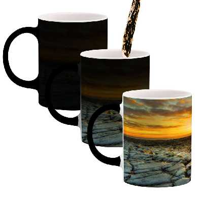 ماگ حرارتی کاکتی طرح منظره مدل mgh17793