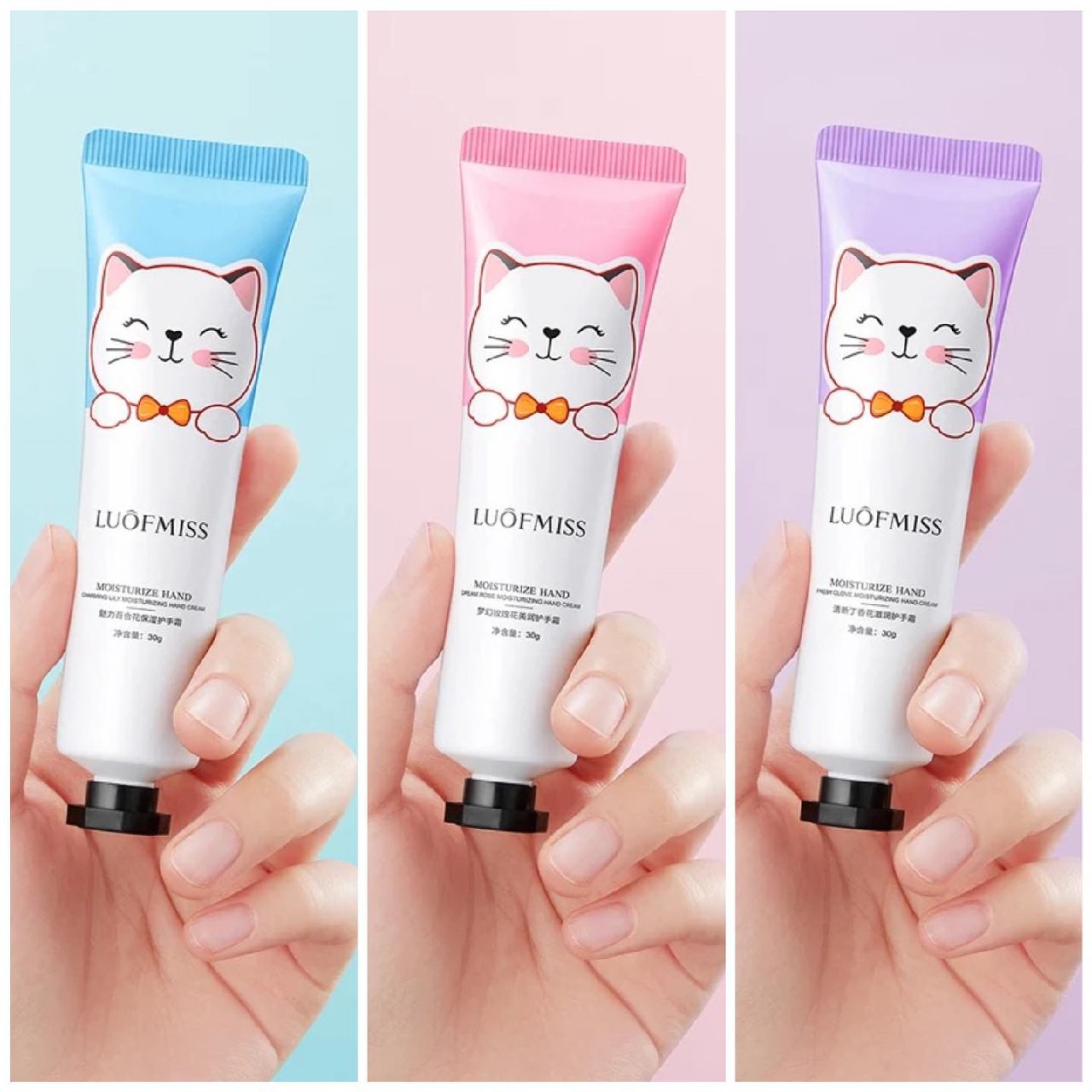 کرم آبرسان لافمیس در سه رایحه