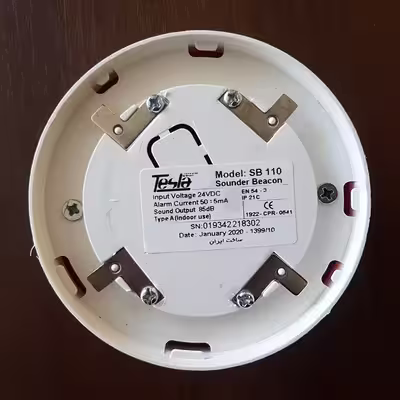 آژیر فلاشر اعلام حریق تسلا مدل SB-110