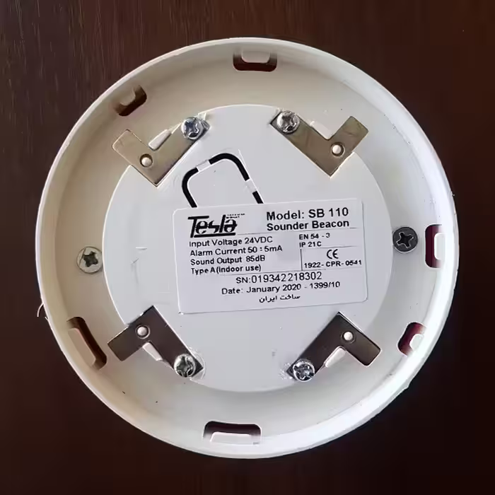آژیر فلاشر اعلام حریق تسلا مدل SB-110